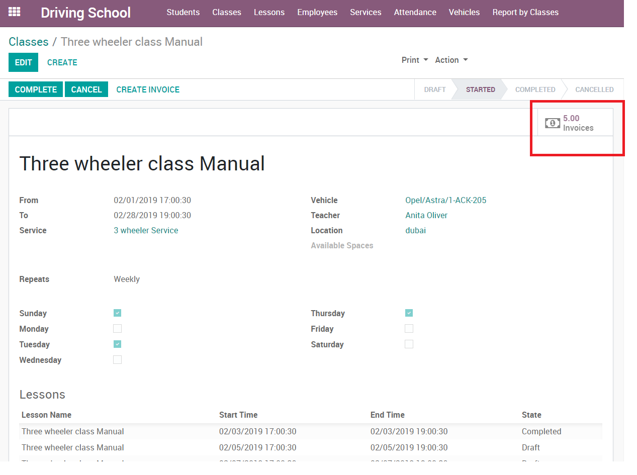 Auto Invoice 1